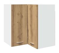 vidaXL Armario Colgante de Esquina “Lyon” Madera Roble Artisan