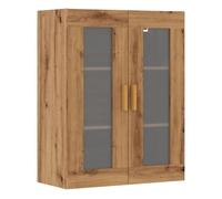 vidaXL Armario colgante de pared Roble artesanal 69,5x34x90 cm