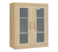 Vidaxl armario colgante de pared roble sonoma 69,5x34x90 cm
