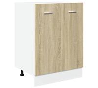 vidaXL Armario Colgante Cocina contrachapada Color Roble 60x31x40 cm, Armario de Cocina, Mueble de Cocina, Armario de almacenaje de Cocina