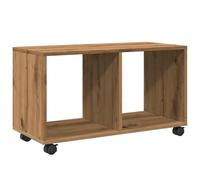 Armario Con Ruedas Madera Ingeniería Artisian 72x33x42,5 Cm Vidaxl
