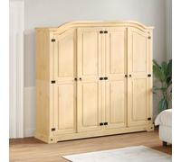 vidaXL Armario Corona madera de pino 194x52x186 cm, armario , armario de dormitorio, armario , armario de almacenaje