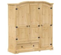 vidaXL Armario Corona Madera Maciza de Pino 151,5x52x170 cm