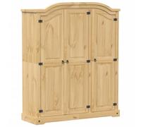 vidaXL Armario Corona Madera Maciza de Pino 151,5x52x186 cm, Armario ropero, Armario de Dormitorio, Armario Independiente, Armario de almacenaje