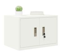 vidaXL Armario de Almacenamiento 60 x 40 x 40 cm Acero, Armario de Almacenamiento Moderno para Oficina, Acero Industrial con Cerradura, Organizador Duradero e Independiente
