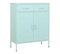 Vidaxl armario de almacenamiento acero verde mint 80x35x101,5 cm