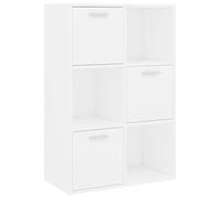 Armario De Almacenamiento Madera Contrachapada 60x29,5x90 Cm Vidaxl