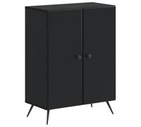 vidaXL Armario de Almacenamiento para Baño Breda Negro