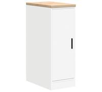 vidaXL Armario de Almacenamiento para Garaje Blanco 30x51x85 cm, Armario, Armario de Herramientas, Armario Base, Armario de Garaje