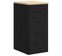 vidaXL Armario de Almacenamiento para Garaje Negro 40x51x85 cm