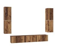 vidaXL Armario de Almacenamiento Pared - Una Unidad Moderna para Organizar tu Sala. Ahorra Espacio y es una Solución Elegante para tu Hogar con Diseño Inteligente.