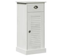 vidaXL Armario de baño Vigo con cajón 37x34x80 cm de Madera Maciza de Pino