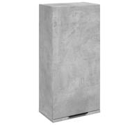 vidaXL Armario de baño de Pared Gris hormigón 32x20x67 cm, Muebles de baño, botiquín, Mueble de tocador de baño, Mueble de baño