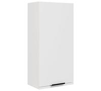 vidaXL Armario de Baño de Pared Mueble Aparador Tocador Aseo Espacio Almacenamiento Estantería Ducha Organizador Decorativo en Casa Blanco