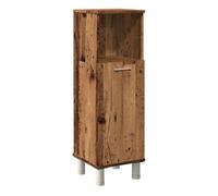 Vidaxl armario de baño madera contrachapada envejecida 30x30x95 cm