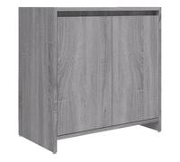 Vidaxl armario de baño madera contrachapada gris sonoma 60x33x61 cm