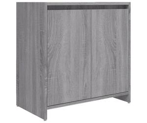 Vidaxl armario de baño madera contrachapada gris sonoma 60x33x61 cm