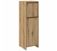 vidaXL Armario de baño Madera contrachapada Roble Artisan 30x30x95 cm, Mueble de baño, Armario botiquín, Armario de Aseo, gabinete de baño