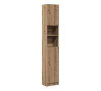 Vidaxl armario de baño madera de ingeniería roble artisan