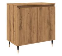 Vidaxl armario de baño madera de ingeniería roble artisan 58x33x60 cm
