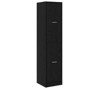 vidaXL Armario de Boticario Roble Negro 40x41x174.5 cm Madera de Ingeniería