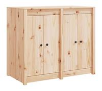 vidaXL Armario de Cocina de Exterior MEPPEL, Mueble con Almacenaje, Armario para Cuencos Platos, Mueble para Jardín, Madera Maciza de Pino