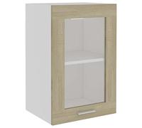 vidaXL Armario de Cocina Muebles Mobiliario Duradero Mesa de Trabajo Almacenamiento Cuencos Platos Ollas Alacena Contrachapada Roble Sonoma 40x31x60cm