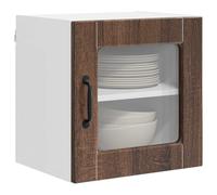 vidaXL Armario de Cocina Mural 2 pcs Roble Marrón 40 x 31 x 40 cm, Mueble de Cocina contemporáneo, gabinete Moderno, soluciones de Almacenamiento, estantes Minimalistas