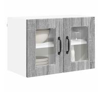 vidaXL Armario de Cocina Mural con Estante Gris Sonoma 60 x 31 x 40 cm, Mueble de Cocina contemporáneo, gabinete Moderno, soluciones de Almacenamiento, estantes Minimalistas