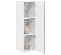vidaXL Armario de Cocina Mural con Puerta Gris Sonoma 30 x 31 x 100 cm, Mueble de Cocina contemporáneo, gabinete Moderno, soluciones de Almacenamiento, estantes Minimalistas