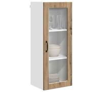 vidaXL Armario de Cocina Mural Roble Artesanal 40 x 31 x 100 cm, Mueble de Cocina contemporáneo, gabinete Moderno, soluciones de Almacenamiento, estantes Minimalistas