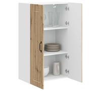 vidaXL Armario de Cocina Mural Roble Artesanal 60 x 31 x 100 cm, Mueble de Cocina contemporáneo, gabinete Moderno, soluciones de Almacenamiento, estantes Minimalistas