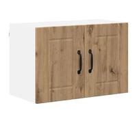vidaXL Armario de Cocina Mural Roble Artesanal 60 x 31 x 40 cm, Gabinete de Cocina Moderno, Almacenamiento de Pared Rectangular, Organización Duradera, Solución Eficiente para el Hogar, Manija Negra