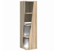 vidaXL Armario de Esquina 27,5x27x102cm Madera de ingeniería