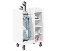 vidaXL Armario de Golf con Rueda Liso 65 x 45 x 98 cm, Amplio Mueble para Golf, Moderno, estantería Rectangular, Organizador de Garaje, diseño Estiloso, Ideal para Interiores