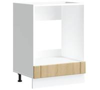 vidaXL Armario de Horno Lucca Madera contrachapada Roble Sonoma