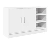 vidaXL Armario de lavabo madera de ingeniería blanco 90x29x55 cm