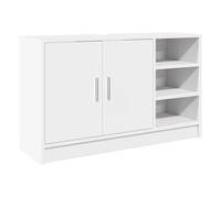vidaXL Armario de lavabo madera de ingeniería blanco 90x29x55 cm