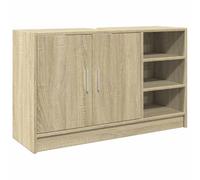 vidaXL Armario de lavabo Madera de ingeniería Roble Sonoma 90x29x55 cm