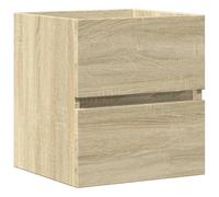 vidaXL Armario de Lavabo Madera ingeniería Roble Sonoma 41x38,5x45 cm