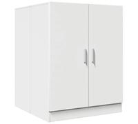 vidaXL Armario de Lavadora Cuarto de Baño Aseo Inodoro Secadora Estantería Estante Muebles Mobiliario Colada Almacenaje Blanco 70,5x71,5x91,5 cm