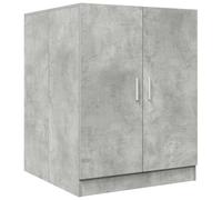 vidaXL Armario de Lavadora Gris hormigón 70,5x71,5x91,5 cm
