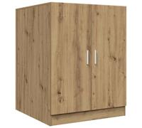 vidaXL Armario de Lavadora Roble Artisan 70,5x71,5x91,5 cm, Mueble de la Lavadora, Armario de la lavandería, Mueble de lavadero