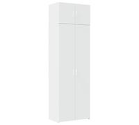 vidaXL Armario de Madera de ingeniería Blanco 70x42,5x225 cm