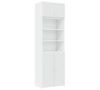 vidaXL Armario de Madera de ingeniería Blanco 70x42,5x225 cm