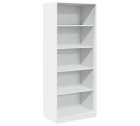 vidaXL Armario de Madera de ingeniería Blanco 80x50x200 cm