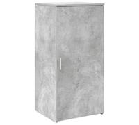 vidaXL Armario de Madera de ingeniería Gris hormigón 50x45x103,5 cm