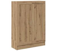 vidaXL Armario de madera de ingeniería Roble Artisan 82,5×30,5×115 cm, librería