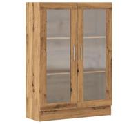 vidaXL Armario de Madera de ingeniería Roble Artisan 82,5x30,5x115 cm, librería, Estante, Armario de Almacenamiento, librerías, estantería