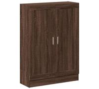 vidaXL Armario de Madera de ingeniería Roble Oscuro 82,5x30,5x115 cm